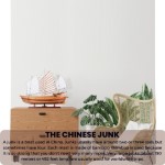 B030 Chinese Junk Wooden Ship Model 